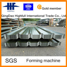Vom chinesischen Anbieter Rollformmaschine Stahlbodenfliesenformmaschine